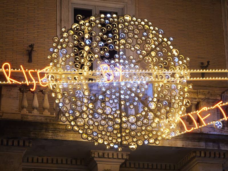 Roma, Luci d'artista per la Pace Roma, Luci d'artista per la Pace
