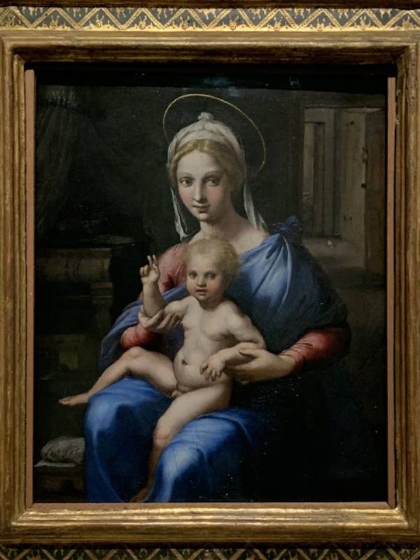 Madonna con il bambino, Giulio Pippi detto Giulio Romano