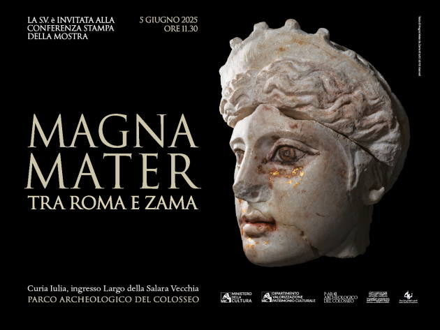 Magna mater. Tra Roma e Zama-Foto: locandina ufficiale della manifestazione Magna mater. Tra Roma e Zama-Foto: locandina ufficiale della manifestazione