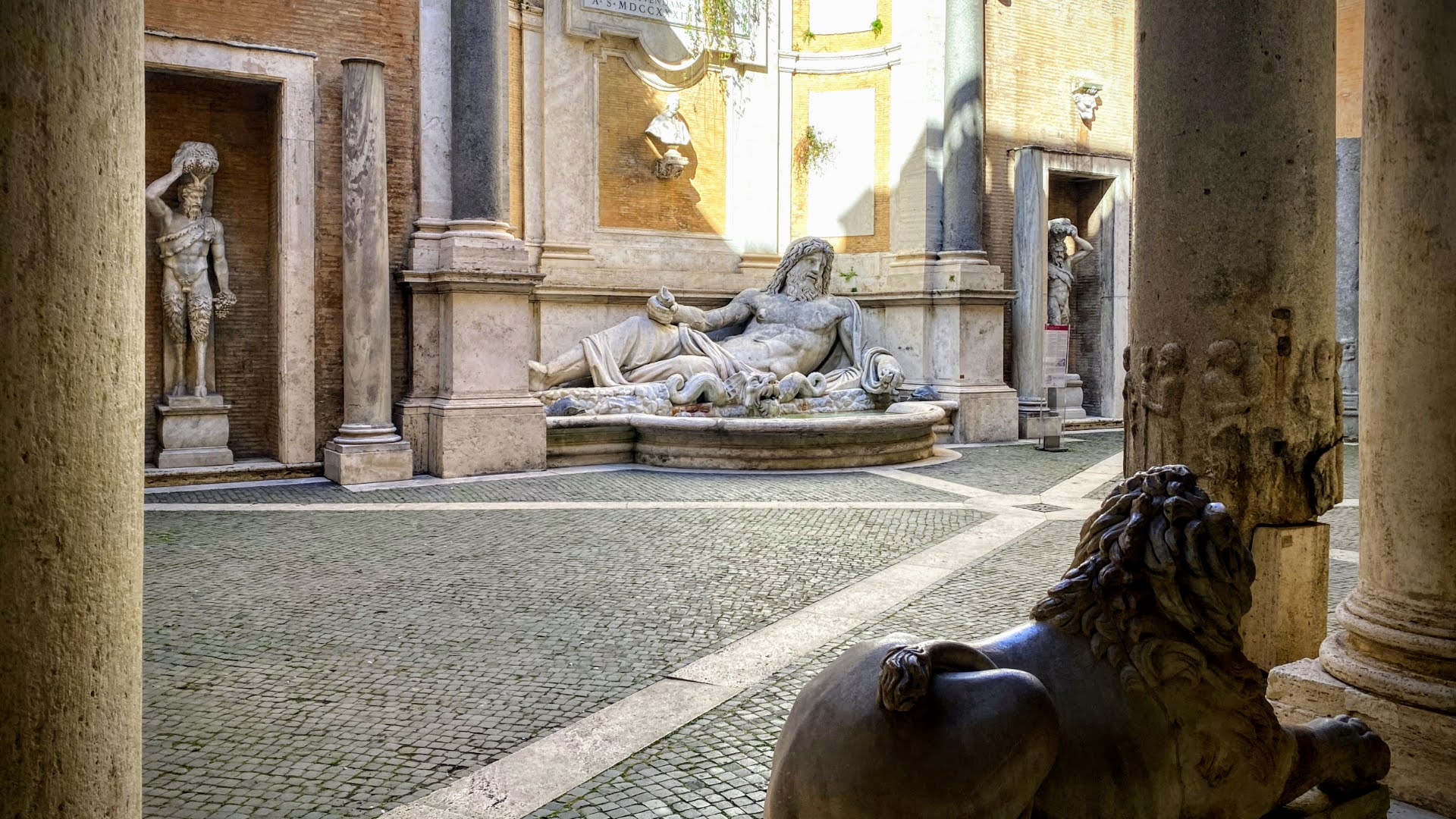 Marforio - Palazzo Nuovo ph. Turismo Roma