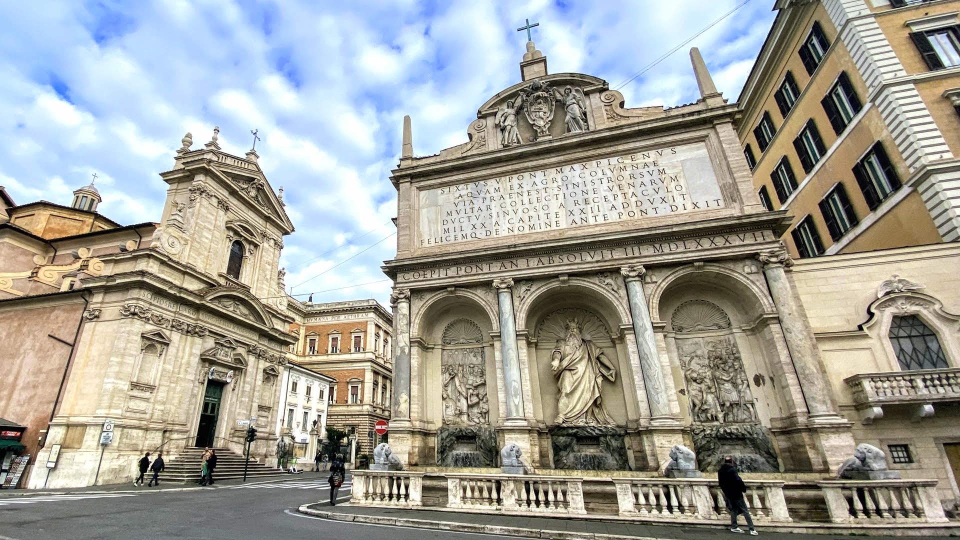 Fontana del Mosè, Mostra dell'Acquedotto Felice