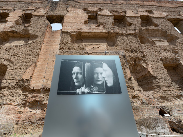 Tilda Swinton, 1991 © Fabio Lovino - Foto F. Caricchia per la Soprintendenza Speciale di Roma Tilda Swinton, 1991 © Fabio Lovino - Foto F. Caricchia per la Soprintendenza Speciale di Roma