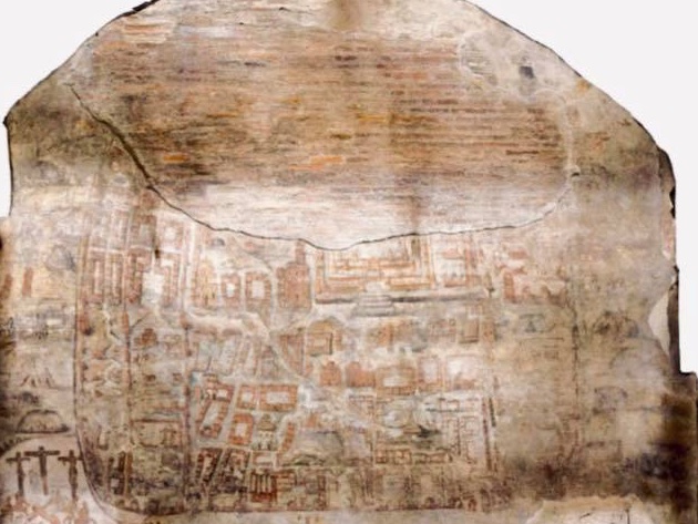 Colosseo. Concluso il restauro al dipinto murale con veduta ideale della città di Gerusalemme Colosseo. Concluso il restauro al dipinto murale con veduta ideale della città di Gerusalemme