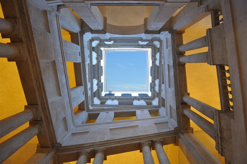 Scalone quadrato, Gian Lorenzo Bernini - Foto Alberto Novelli @BarberiniCorsini