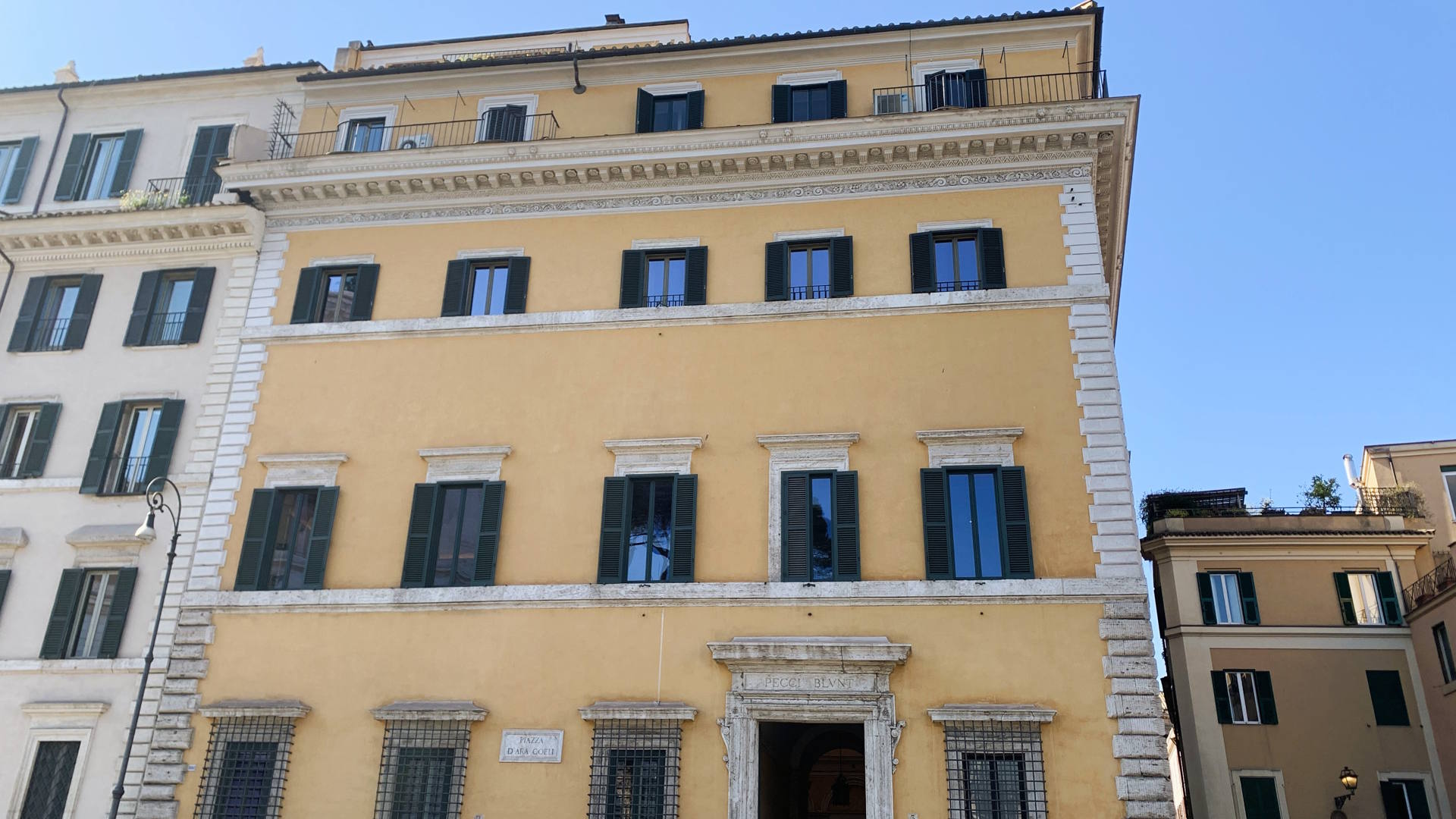 Palazzo Fani Pecci Blunt ph. Turismo Roma