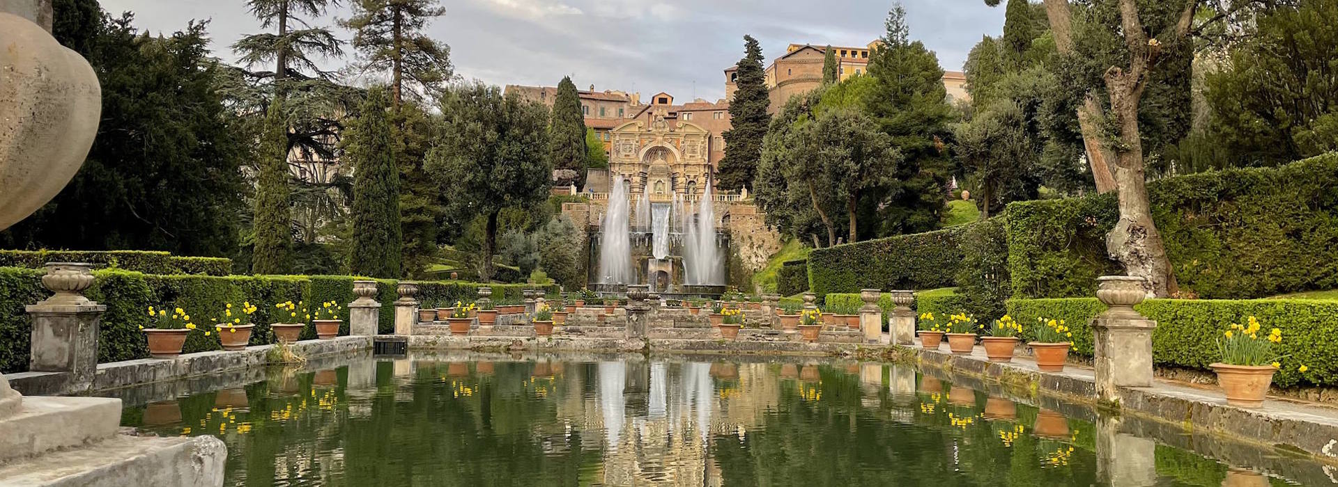 Peschiere- Villa d'Este photo courtesy Le Villae di Tivoli