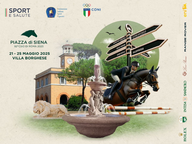 Piazza di Siena - 92° CSIO di Roma 2025 Piazza di Siena - 92° CSIO di Roma 2025