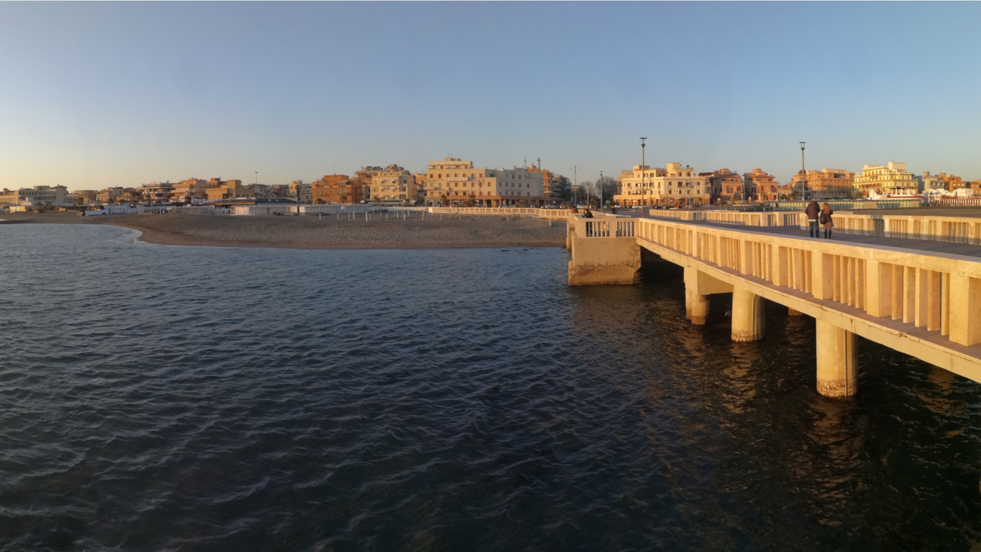Pontile di Ostia Foto Roma Capitale