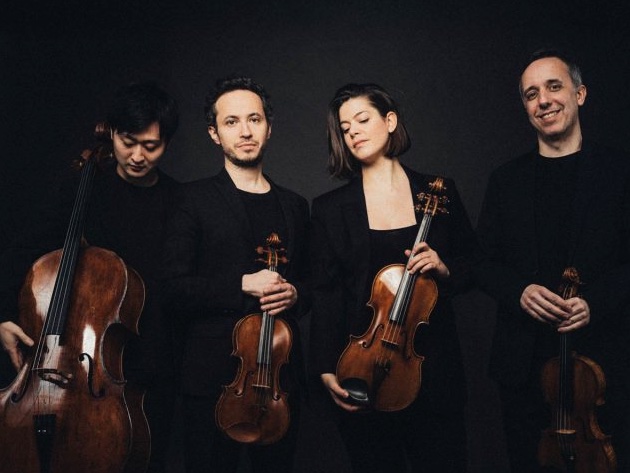 Quatuor Ébène / Beethoven-Foto: sito ufficiale dell'Auditorium Parco della Musica Quatuor Ébène / Beethoven-Foto: sito ufficiale dell'Auditorium Parco della Musica