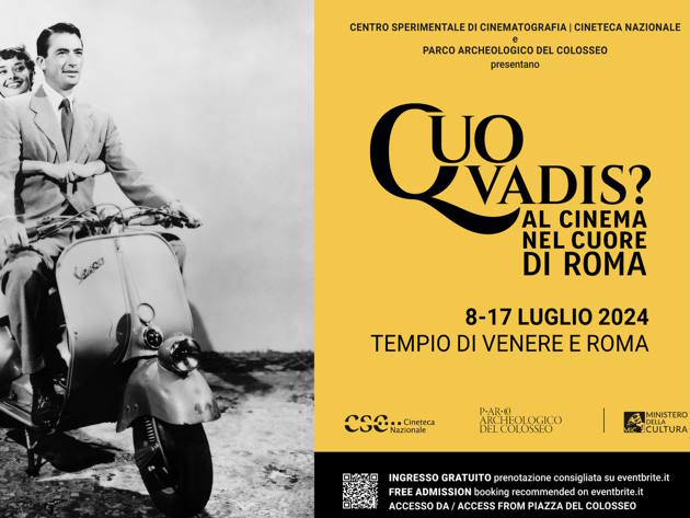 QUO VADIS? Al cinema nel cuore di Roma QUO VADIS? Al cinema nel cuore di Roma