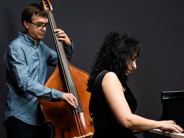 Ramona Horvath / Nicolas Rageau-Foto: sito ufficiale del Roma Jazz Festival Ramona Horvath / Nicolas Rageau-Foto: sito ufficiale del Roma Jazz Festival
