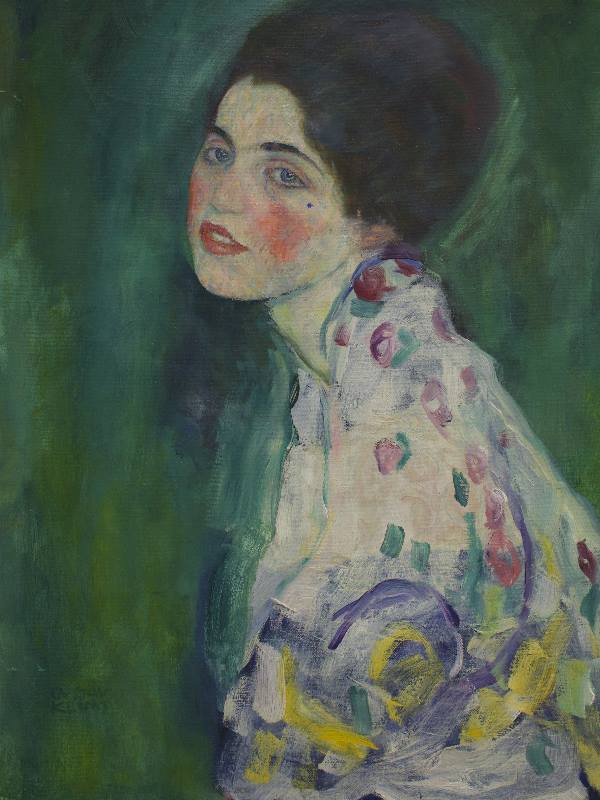 Gustav Klimt, Ritratto di Signora, 1916-17, Galleria d'Arte Moderna Ricci Oddi