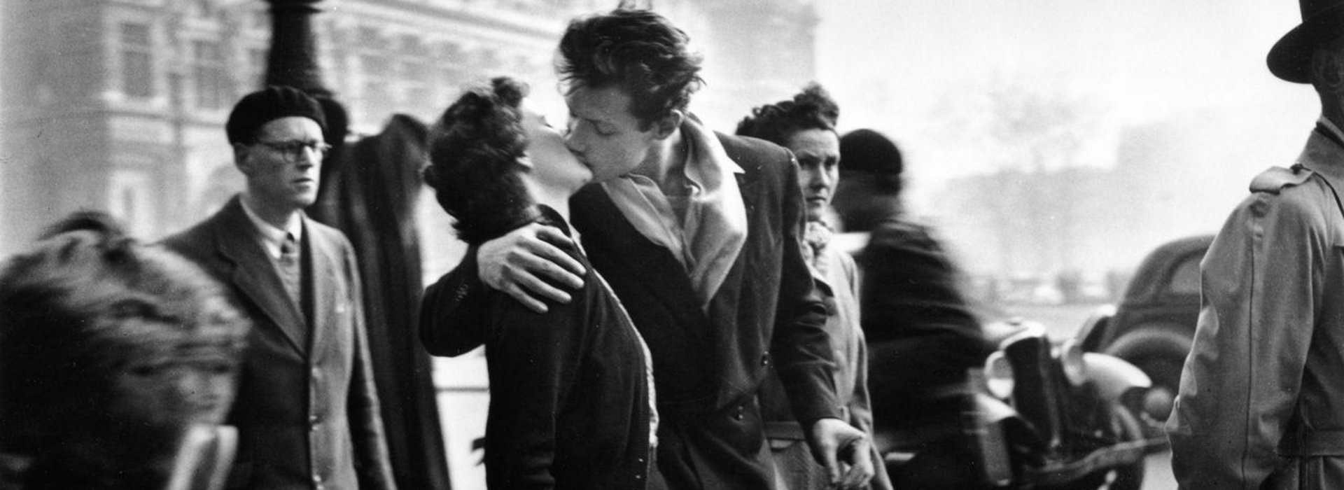 Robert Doisneau, Le baiser de l’Hôtel de Ville, , 1950 © Atelier Robert Doisneau