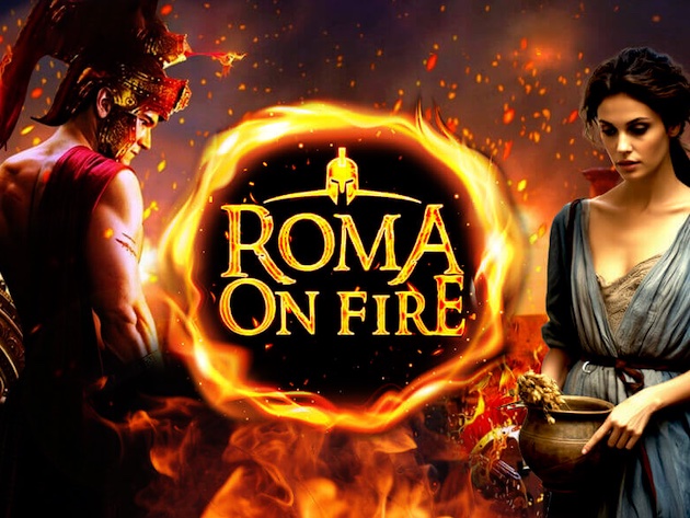 Roma On Fire live show-Foto: locandina ufficiale dello spettacolo Roma On Fire live show-Foto: locandina ufficiale dello spettacolo