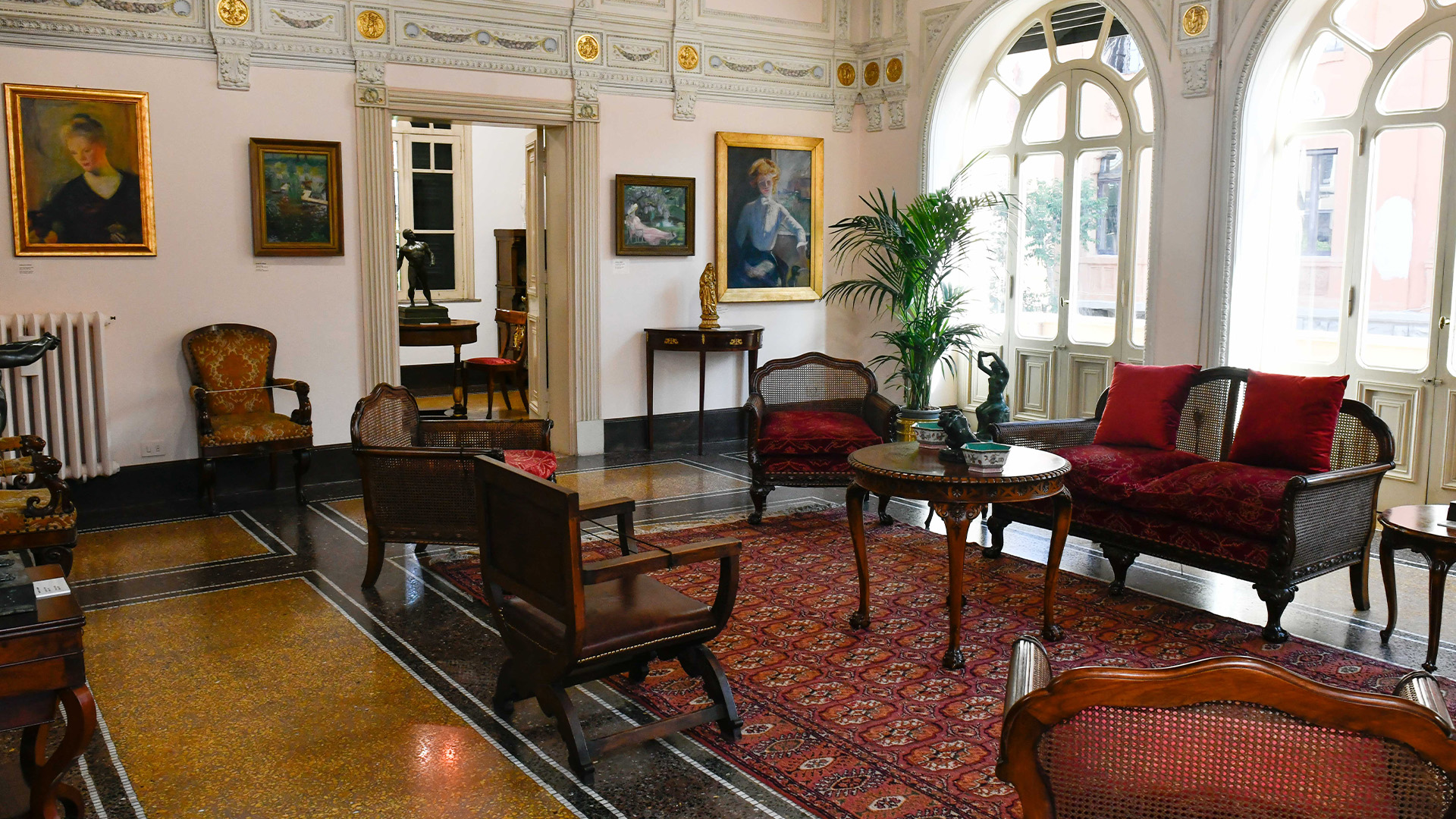Casa Museo Hendrik Andersen - Sala da pranzo Villa Helene Casa Museo Hendrik Andersen - Sala da pranzo Villa Helene