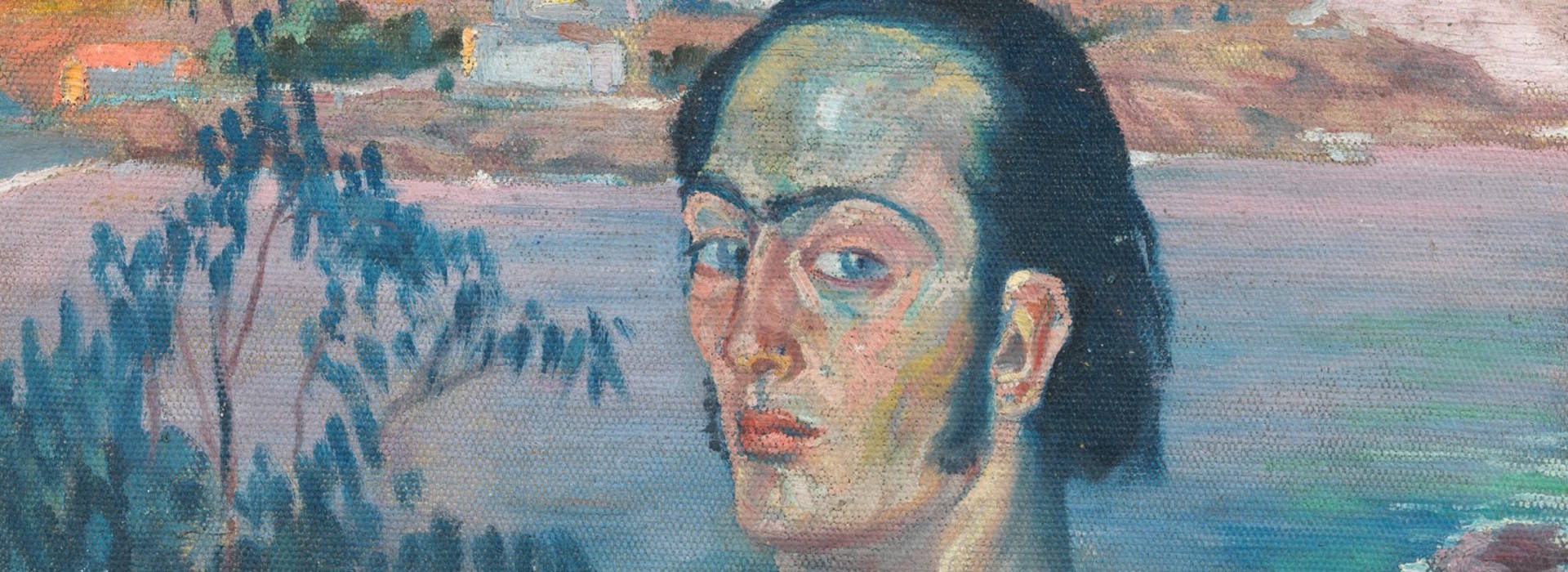 Salvador Dalí Autoritratto con il collo di Raffaello - Autorretrato con cuello rafaelesco 1921 Olio su tela © Salvador Dalí, Fundació Gala-Salvador Dalí, Roma, 2025.jpg