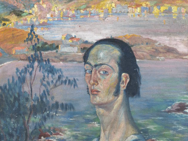 Salvador Dalí Autoritratto con il collo di Raffaello / Autorretrato con cuello rafaelesco 1921 Olio su tela © Salvador Dalí, Fundació Gala-Salvador Dalí, Roma, 2025