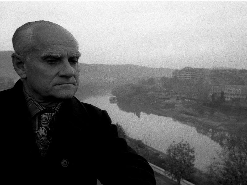 Sandro Becchetti, Alberto Moravia, Roma (1970-1979) Sandro Becchetti, Alberto Moravia, Roma (1970-1979)