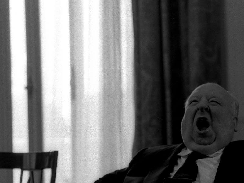 Sandro Becchetti, Alfred Hitchcock, Roma, 1972 Sandro Becchetti, Alfred Hitchcock, Roma, 1972
