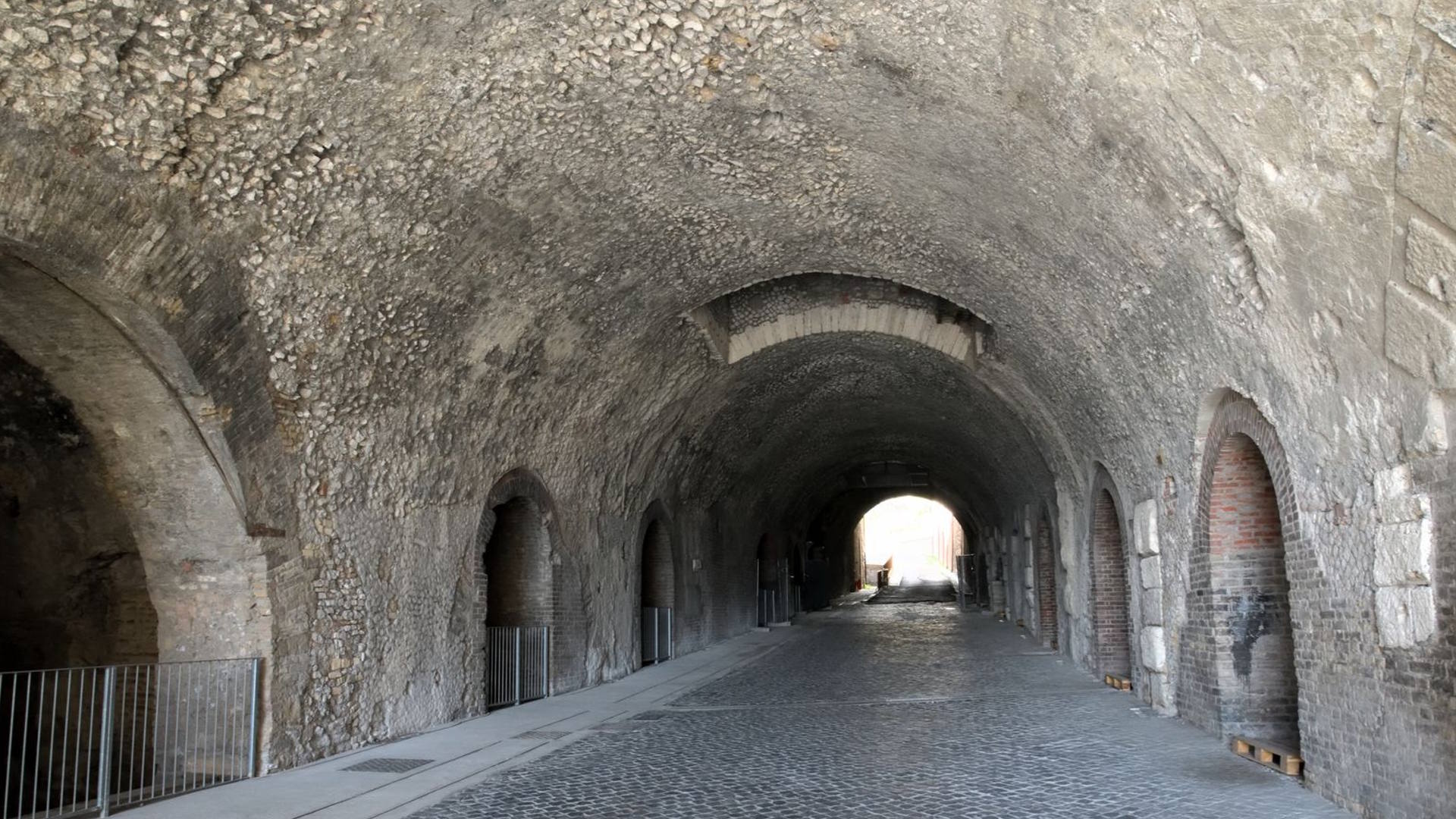 Santuario di Ercole Vincitore - Via Tecta ph. courtesy Le Villae - Villa Adriana e Villa d'Este-MiC
