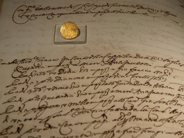 Scudo d'oro dello Stato Pontificio di Papa Paolo III (1534-1549), Zecca di Roma. Collezione Banca d'Italia