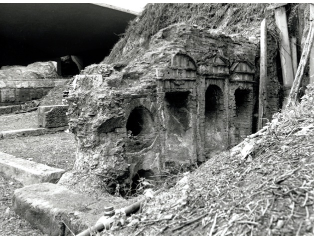 Sepolcreto di via Cilicia-Foto Sovrintendenza Capitolina Sepolcreto di via Cilicia-Foto Sovrintendenza Capitolina