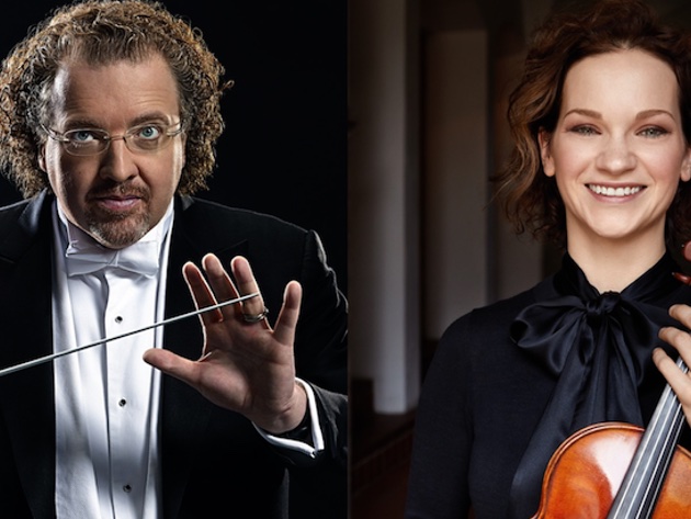 Stephane Denève / Hilary Hahn-Foto sito ufficiale Accademia Accademia Nazionale di Santa Cecilia Stephane Denève / Hilary Hahn-Foto sito ufficiale Accademia Accademia Nazionale di Santa Cecilia
