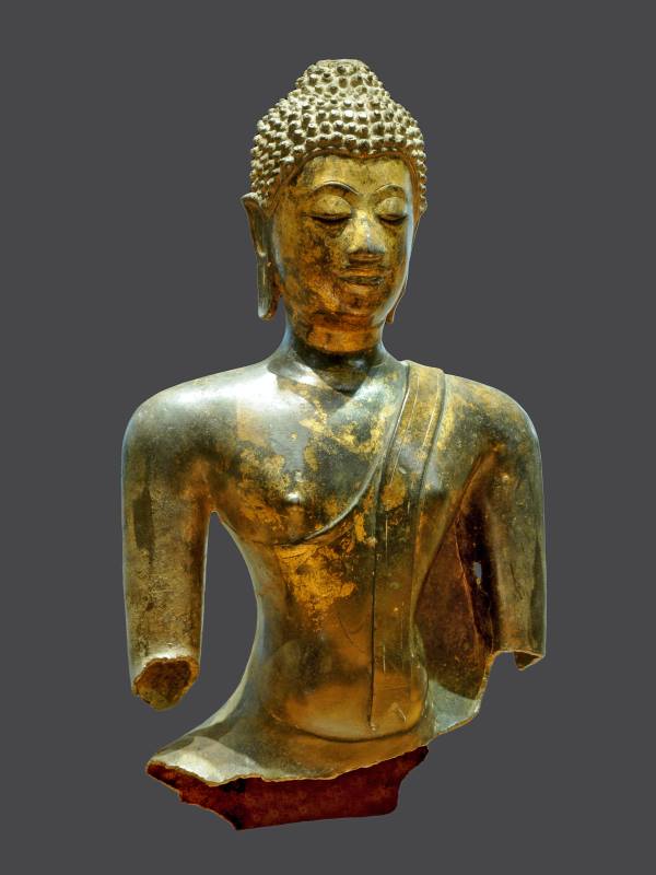 Statuina stile ayutthaya Buddha sec. XV Statuina stile ayutthaya Buddha sec. XV