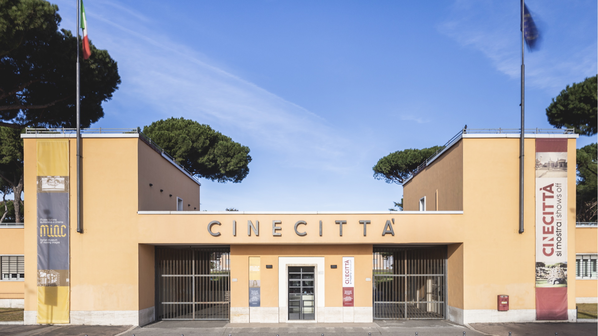 Studi di Cinecittà EntrataStorica@AndreaMartella