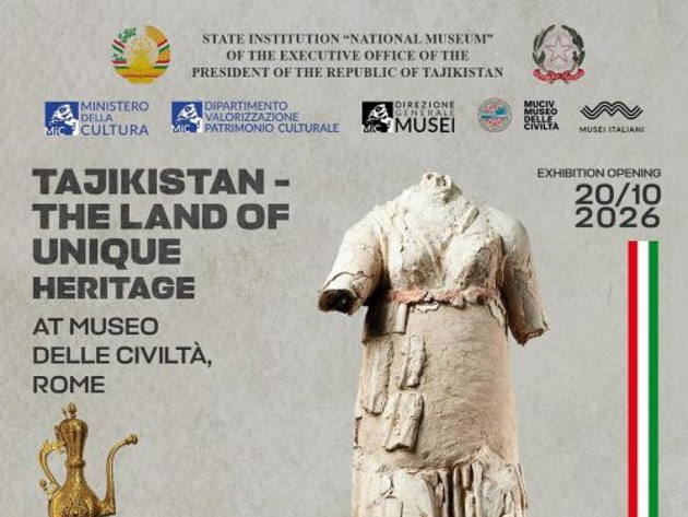 Tajikistan. The Land of Unique Heritage-Foto: locandina ufficiale della mostra
