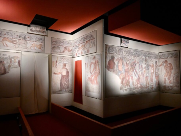 Tomba Francois, Museo Villa Giulia, Foto Valentina Sensi Tomba Francois, Museo Villa Giulia, Foto Valentina Sensi