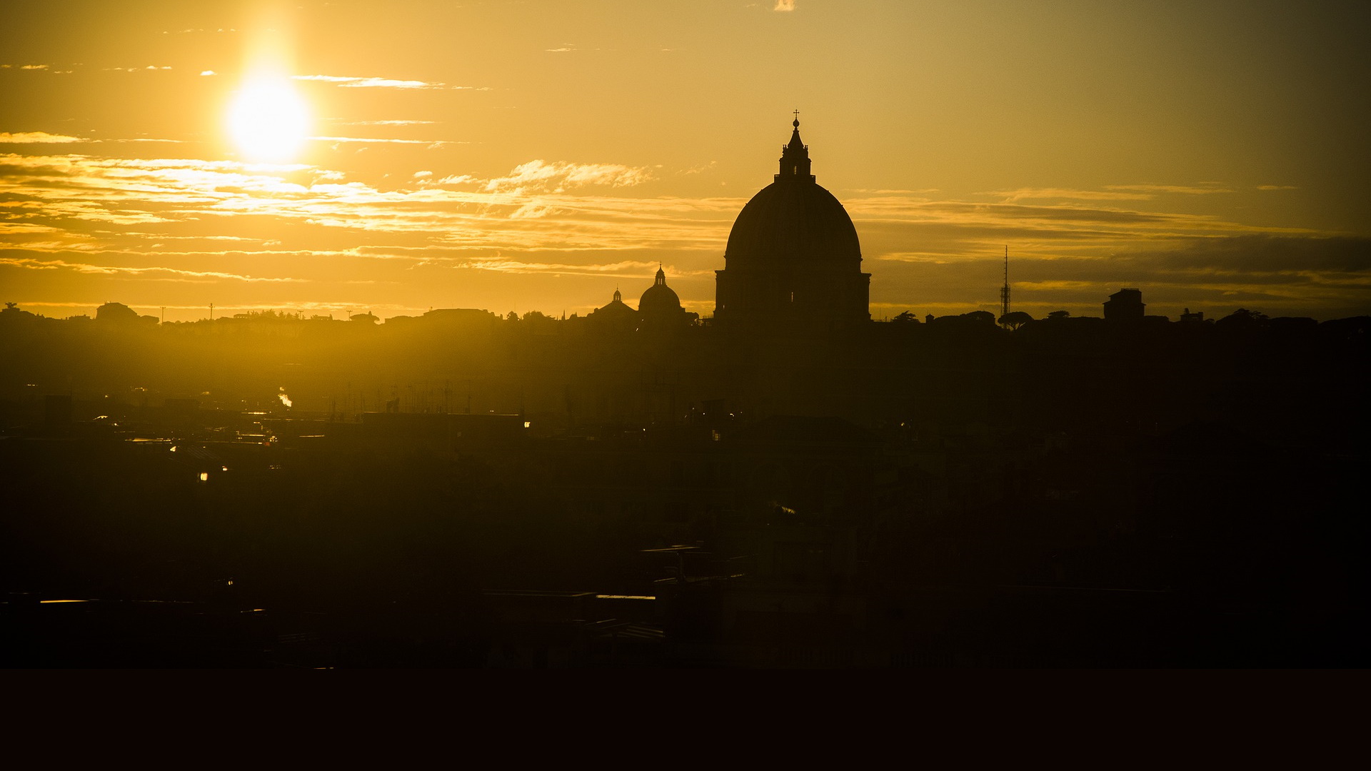 Tramonto su San Pietro