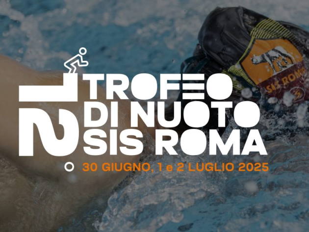 Trofeo di Nuoto SIS Roma-Foto: locandina ufficiale della manifestazione