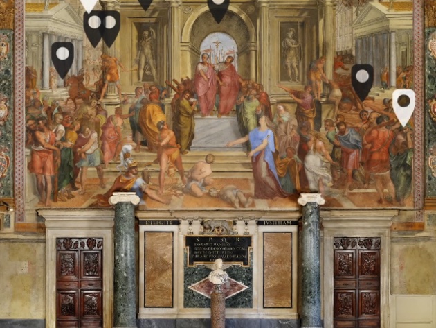 Visea, storia di un affresco-Foto: sito ufficiale dei Musei Capitolini