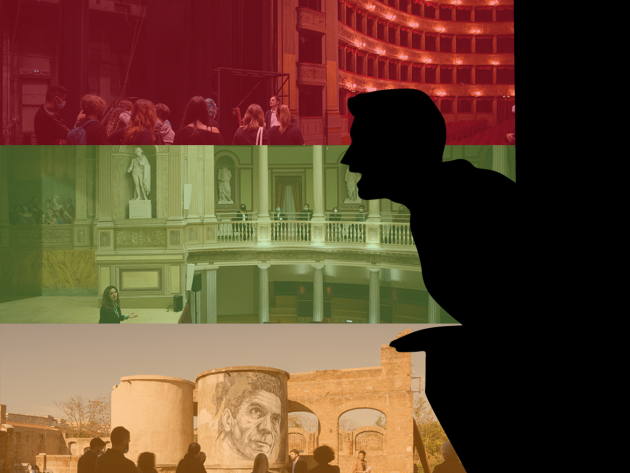 Visite spettacolo al teatro Argentina-Foto: locandina ufficiale della manifestazione