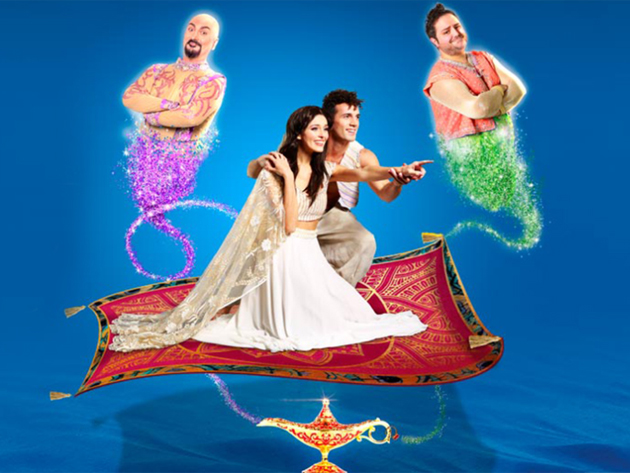 Aladin il Musical geniale ph. Teatro Brancaccio Official Website Aladin il Musical geniale ph. Teatro Brancaccio Official Website