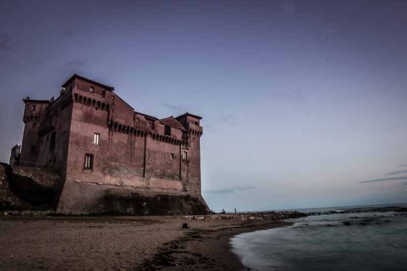 Castello di Santa Severa visto dal mare