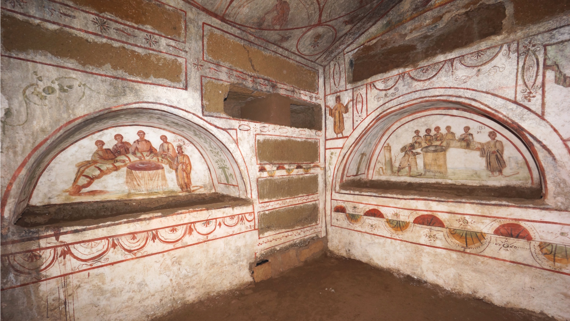 Foto Cubicolo Agapi Soprintendenza Speciale Archeologia Belle Arti e Paesaggio di Roma