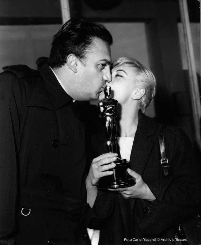 Federico Fellini e Giulietta Masina Federico Fellini e Giulietta Masina