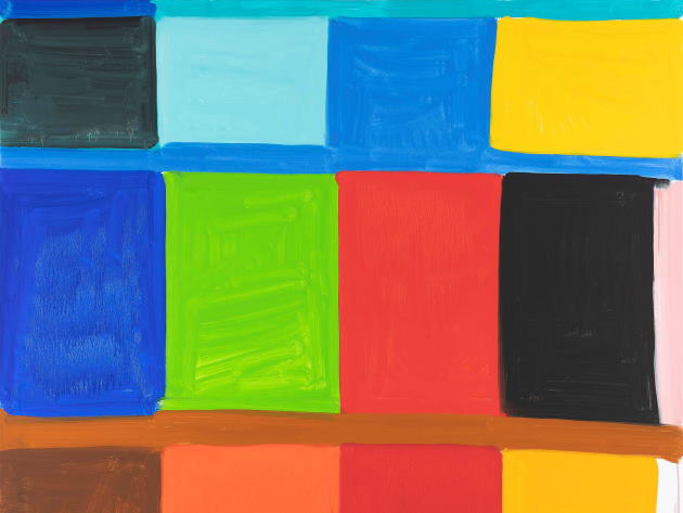 STANLEY WHITNEY, Bertacca 2, 2019 © Stanley Whitney, Foto: Giorgio Benni, Courtesy di Gagosian STANLEY WHITNEY, Bertacca 2, 2019 © Stanley Whitney, Foto: Giorgio Benni, Courtesy di Gagosian