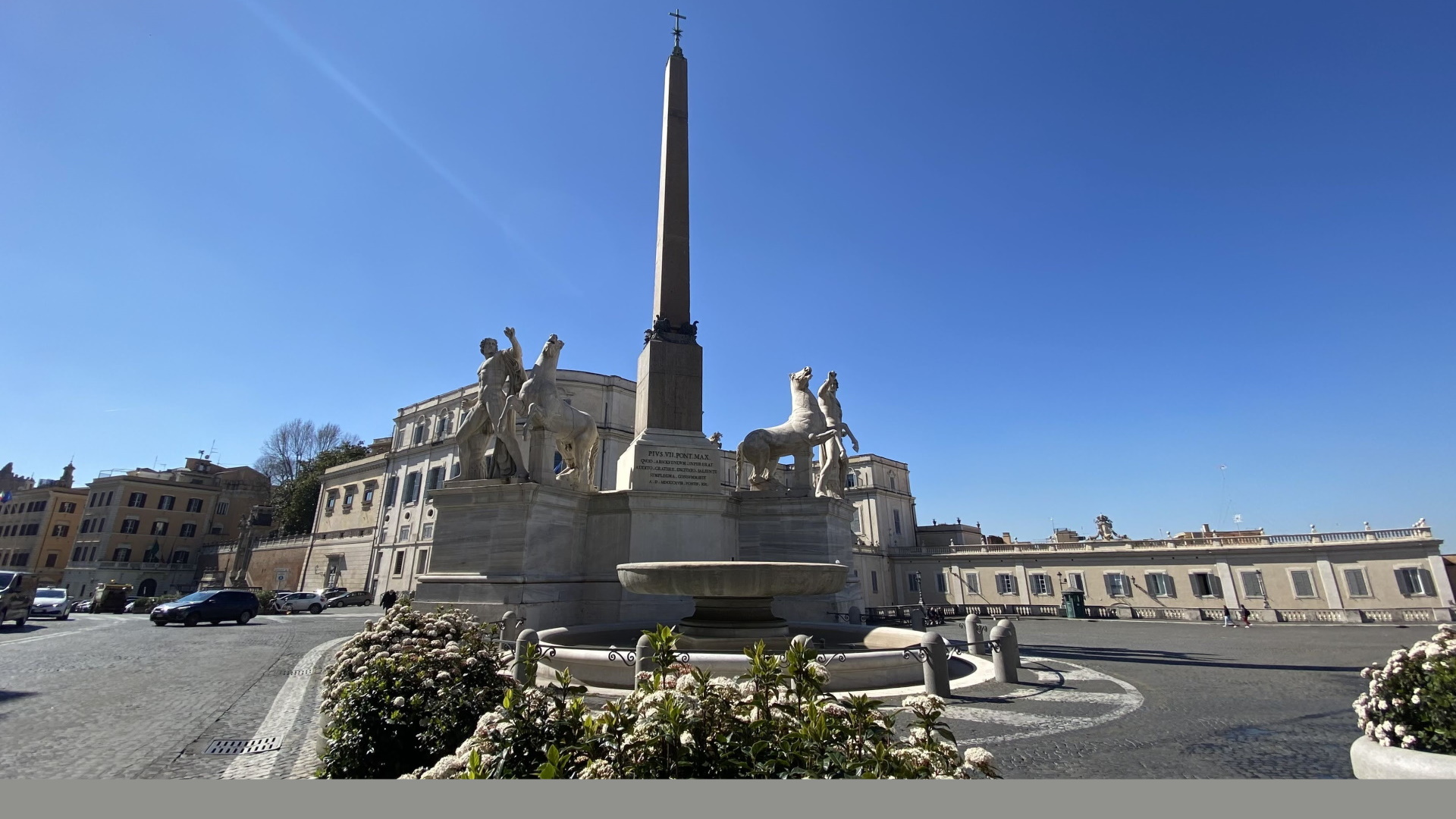 La fontana di Monte Cavallo La fontana di Monte Cavallo