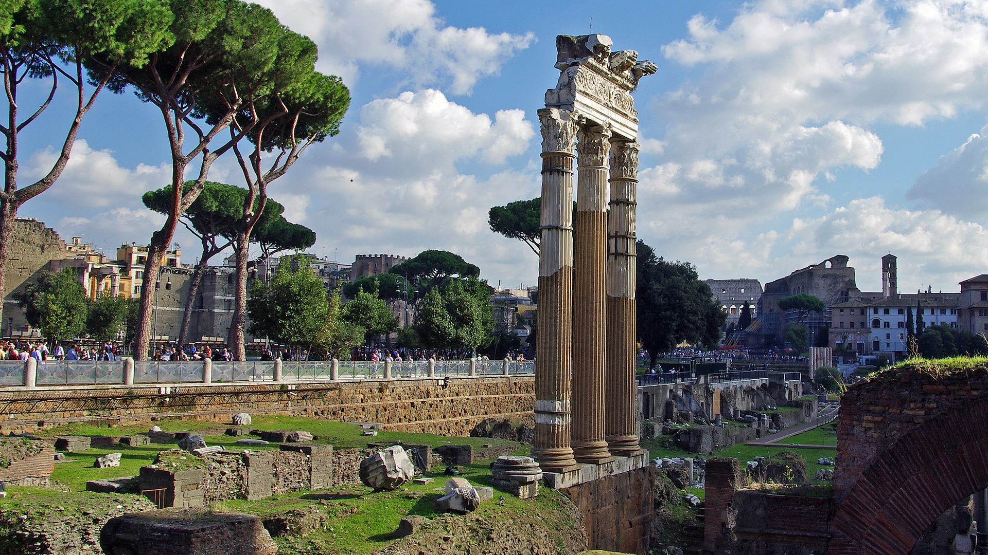 Percorso pedonale Termini - Fori Imperiali