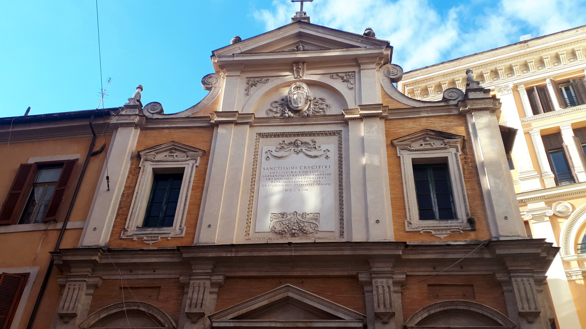 Oratorio del Santissimo Crocifisso Oratorio del Santissimo Crocifisso