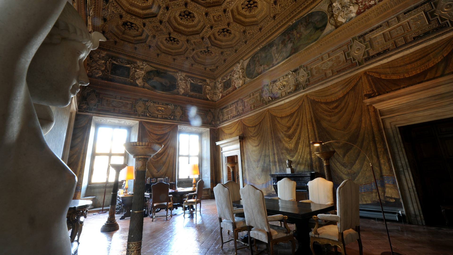 Palazzo Farnese, Camera del Cardinale - © Eric Vandeville - Ambassade de France Palazzo Farnese, Camera del Cardinale - © Eric Vandeville - Ambassade de France
