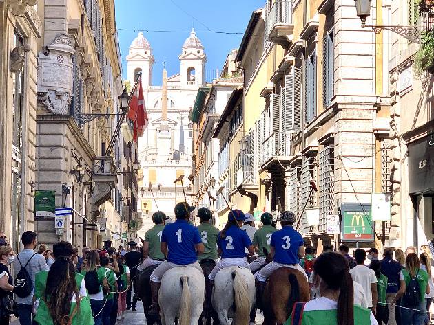 Sfilata Italia Polo Challenge ph CSIO Roma S. Ferraro