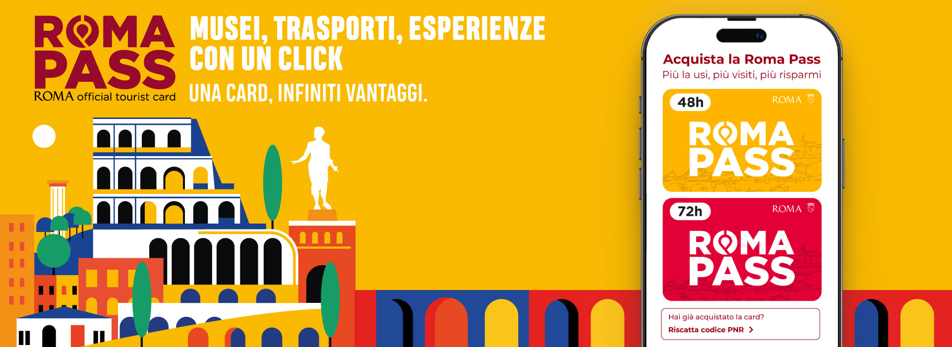 Roma Pass - La card turistica ufficiale di Roma
