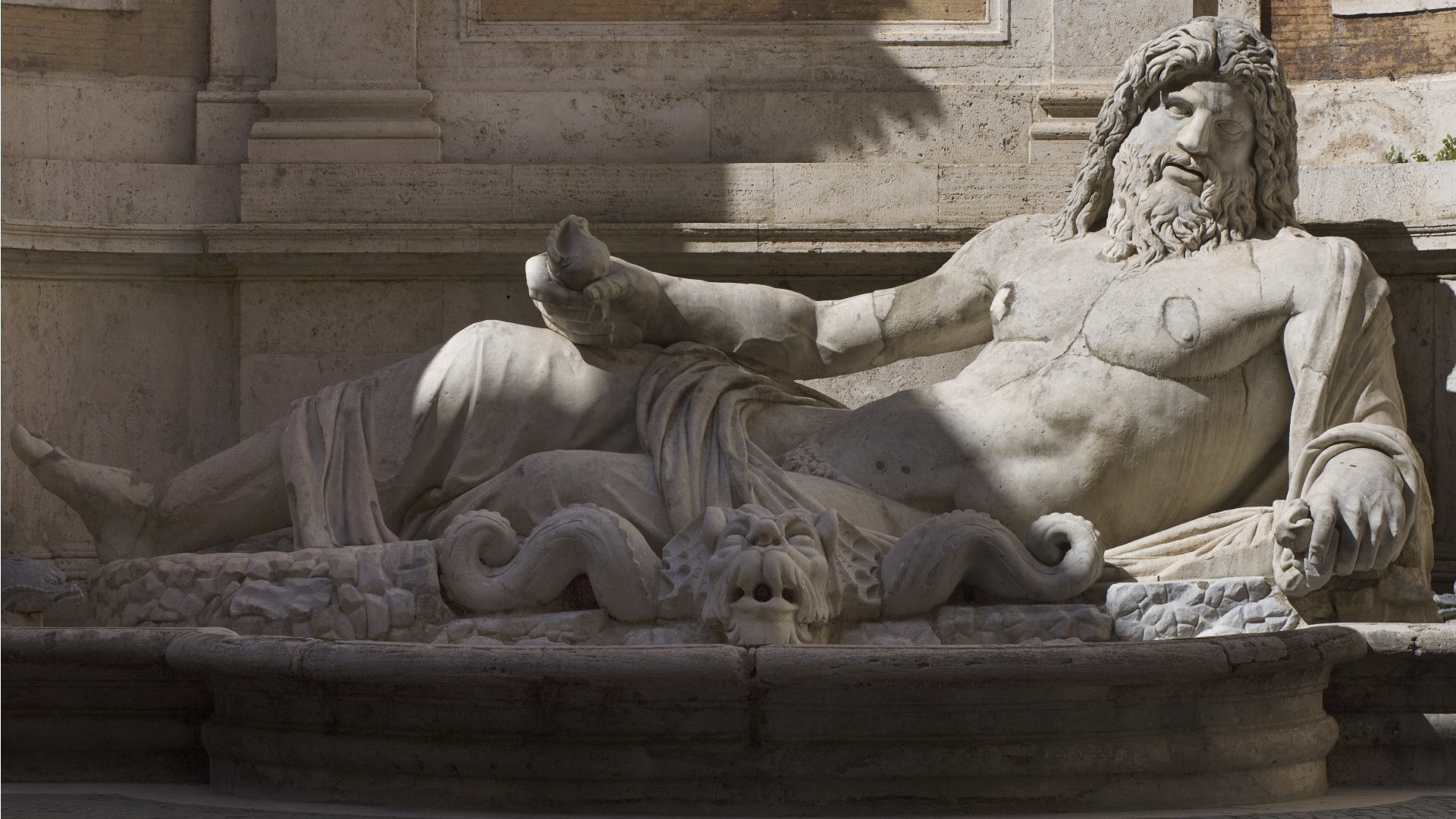 Marforio, piazza del Campidoglio