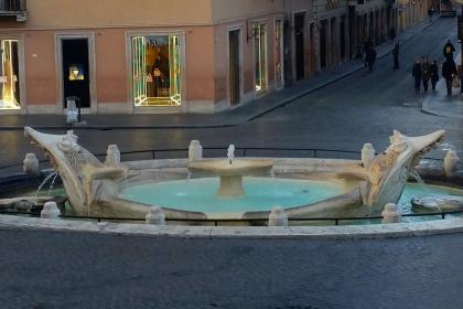 Fontana della Barcaccia Fontana della Barcaccia
