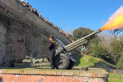 Cannone del Gianicolo ph. Turismo Roma Cannone del Gianicolo ph. Turismo Roma