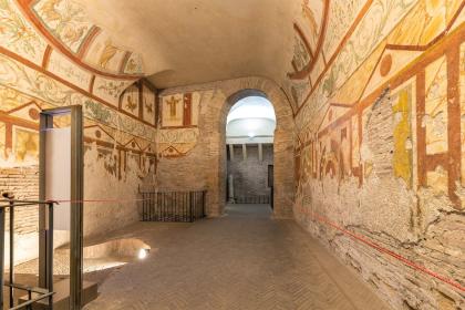 Case Romane del Celio - Sala dell'orante Case Romane del Celio - Sala dell'orante